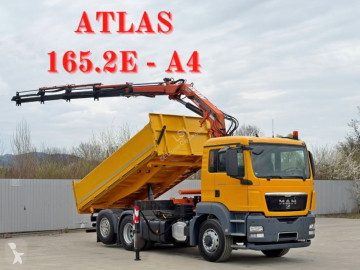 Камион MAN TGS 28.360 * ATLAS 165.2E - A4 + FUNK * 6x4