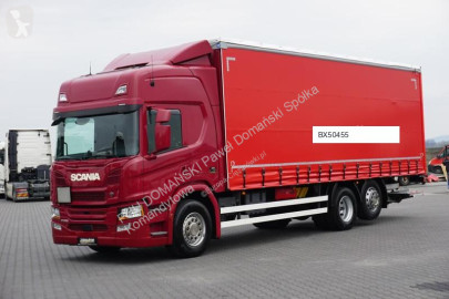 Камион Scania L P 280 / ACC / E 6 / FIRANKA + WINDA / 20 PALET / DŁ. 8,2 M / OŚ