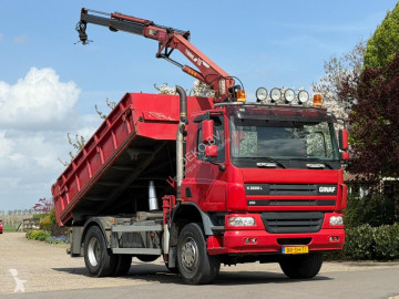 Камион Ginaf nc X2220L 4x4!! Three-sided crane/tipper!!