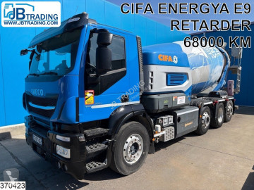 Camión Iveco Stralis 300 CNG 8x2, EURO 6, CIFA 9m3, CNG, Retarder