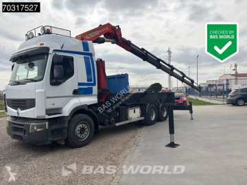 شاحنة Renault Premium 450 6X4 Palfinger PK54000 Crane Grua Manual Euro 5