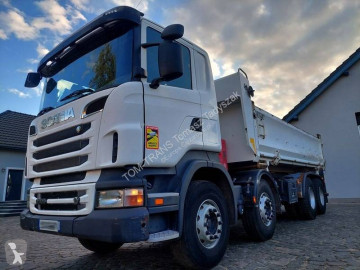 Камион самосвал самосвал с двустранно разтоварване Scania