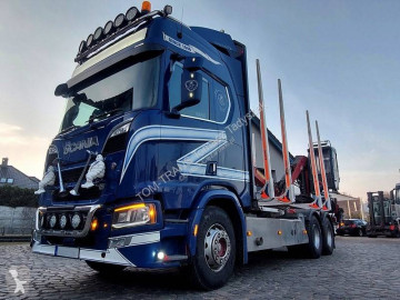 Камион камион за превоз на трупи Scania