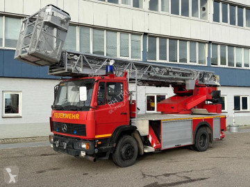 Камион Mercedes 1124 F + METZ DLK 18-12 LIFT + MAN-BASKET