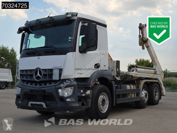 Камион Mercedes E Actros 2533 6X2 Meiller AK 16 MT Absetzkipper steering axle Automatic Euro 6