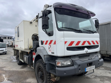Camión plataforma elevadora Renault