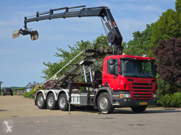 Camión portacontenedores Scania