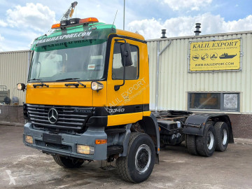 Mercedes Actros 3340 Chassis Cabine - 6x6 - Full Steel Suspension - V6 - Big Axles - Manual Gearbox - Good Condition truck