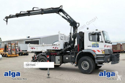 Камион Mercedes 1828 AK 4x4, Hiab 166 DS-3, Funk, Seilwinde, AHK