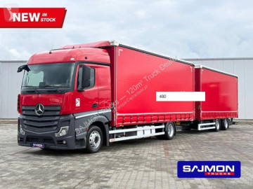 Camión Mercedes 1840 ACTROS L / ZESTAW TANDEM 120 M3 / 7,75 M + 7,75 M / SALON P