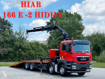 Камион MAN TGS 35.360* Abschleppwagen 7,80m * KRAN/ FUNK