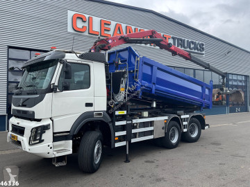 Камион Volvo F16 FMX 460 6x6 Euro 6 HMF 16 Tonmeter Z-kraan