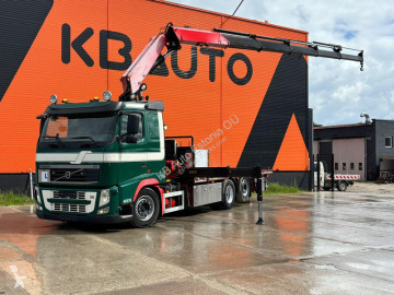 Камион Volvo F7 FH 460 6x2*4 FASSI F315 A2.25 / PLATFORM L=6917 mm