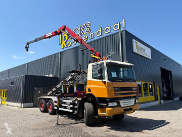Камион Ginaf X 3335 S + PALFINGER E 165 Z + 6X6 + MANUAL + CONTAINER SYSTEM + 145,863 KM + MOT 17-12-2026