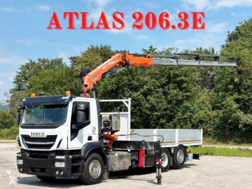 Камион Iveco X-WAY 420 * PRITSCHE 6,00* ATLAS 260.3E+FUNK*TOP