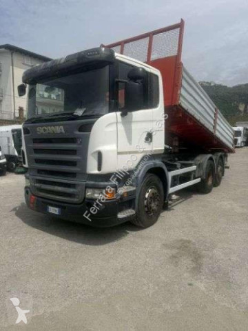 Camión volquete Scania