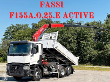 Камион Renault C 380* KIPPER 4,50 m* KRAN/FUNK * TOPZUSTAND !