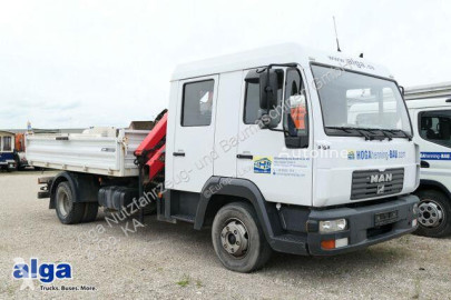 Camión MAN LE 12.180 LE BB 4x2, DOKA, Palfinger PKG 7001