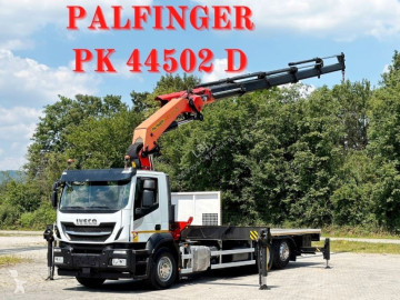 Камион Iveco Stralis 460 PRITSCHE 6,65m +KRAN +FUNK
