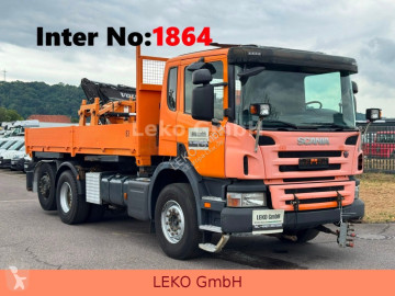 Scania dropside truck