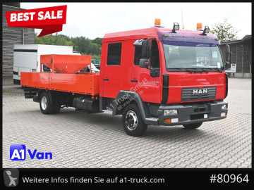 Camión MAN LE MAN LE 8.180 Pritsche Doka, Automatik, AHK, 6-Sitzer
