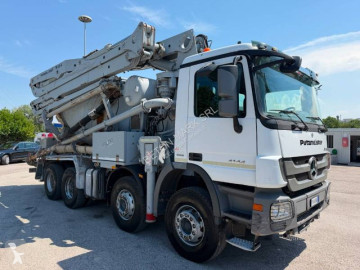 Lastbil beton cementmixer + pumpe Mercedes
