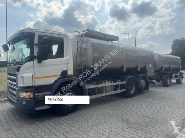 Lastbil tank livsmedel Scania