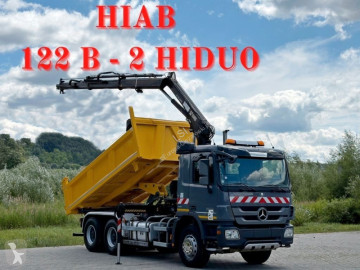 Камион Mercedes 2636 ACTROS * KIPPER 4,80 + KRAN/FUNK / 6x4