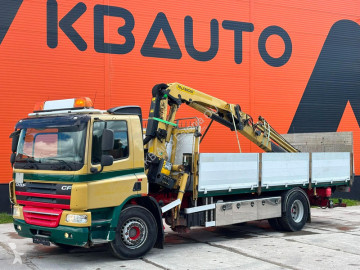 Camión DAF CF75 75310 4x2 CRANE DAMAGE ! / PK18002 / PLATFORM L=6928 mm