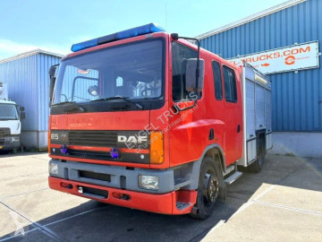 Камион DAF 65 ATI 65210 CREWCAB KRONENBURG FIRE TRUCK (ONLY 26.750 KM!!! / EURO 2 / FULL STEEL SUSPENSION / MANUAL GEARBOX / ETC.)