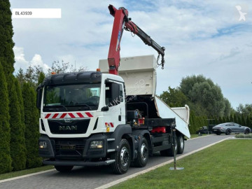 Камион MAN TGS TGS 440 / 8x4 /CRANE HMF 1530/ TIPPER