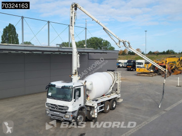 Kamion beton míchačka + čerpadlo Mercedes