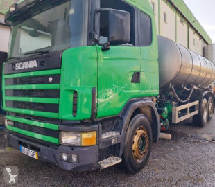 Lastbil tank livsmedel Scania