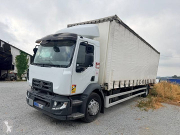 Lastbil skjutbara ridåer (flexibla skjutbara sidoväggar) Renault
