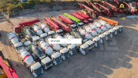 Kamion Sany 10 m3 Concrete Mixer Truck