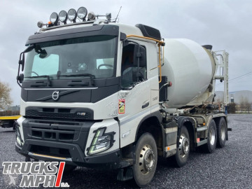 Kamion Volvo FMX 500 *syst mixte lève container 26 T & beton mixer 9 m3
