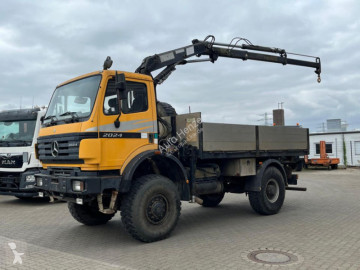 Камион Mercedes 2024 SK 2024 AK 4x4 Pritsche Kran Allrad Singelreifen