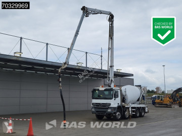 Kamion beton míchačka + čerpadlo Mercedes