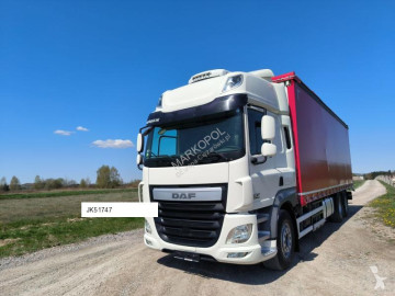 Камион DAF CF CF410/ SOLÓWKA/ FIRANKA/ 6x2/ EURO 6/ AUTOMAT/ OŚ SKRĘTNA/ DŁ. Z