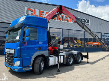 Камион DAF FAT 85.510 6x4 Euro 6 Retarder Fassi 36 Tonmeter laadkraan