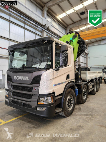 Камион кран Scania нови