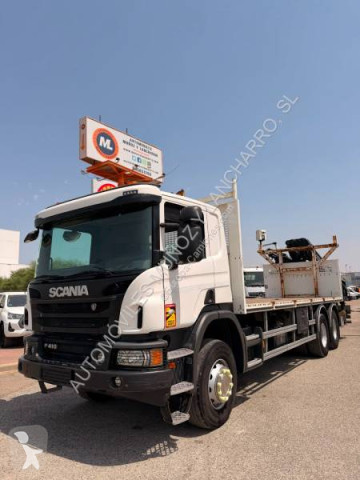 Camión portacontenedor de gancho Scania