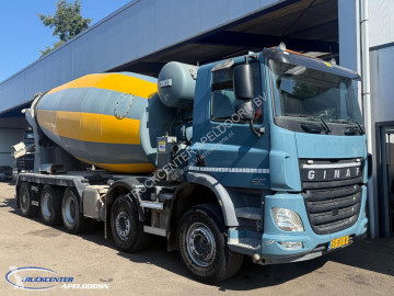 Kamion Ginaf X6 5249 CFE Leaf-sprung, 15 m3 Mulder concrete mixer, 10x4