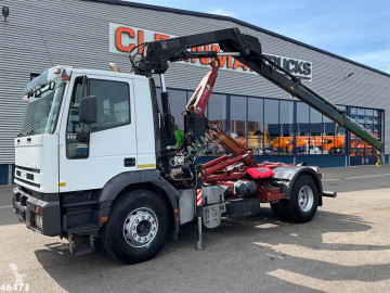 Камион Iveco Eurotech 190E35 Manual Full Steel Hiab 12 Tonmeter laadkraan