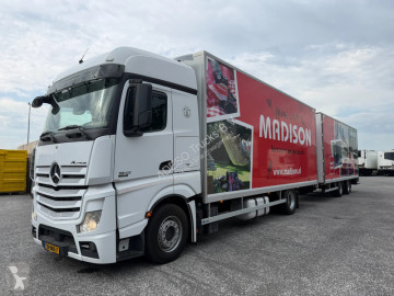 Mercedes Actros 1842 + krone trailer combi 115m3 truck
