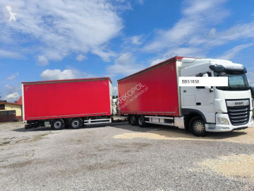 Camión remolque DAF XF XF/530/ ZESTAW PRZESTRZENNY/ ACC/ DACH i BOKI SÓWANE RETARDER/ L