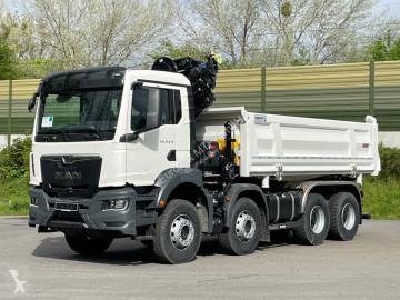 Lastbil MAN 41.480 TGS TGS 8x4/Euro6e Euromix Kipper Hiab 228-6