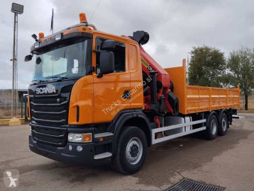 Камион платформа Scania