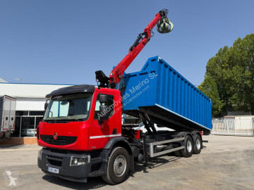 Camión plataforma caja abierta Renault