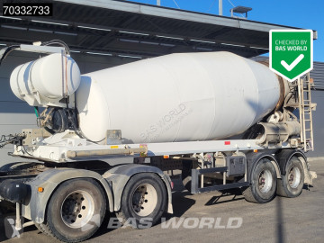 Lastbil beton cementmixer